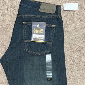 Nautica Men's Relaxed Fit Jeans - Deep Indigo